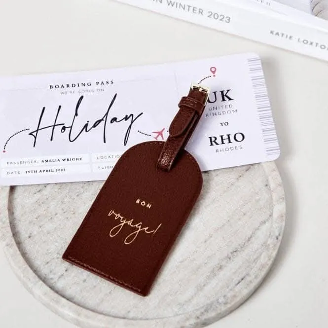 Cacao Luggage Tag KLB3019