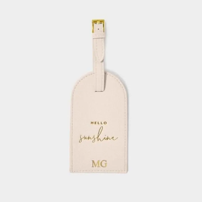Eggshell Luggage Tag KLB3020