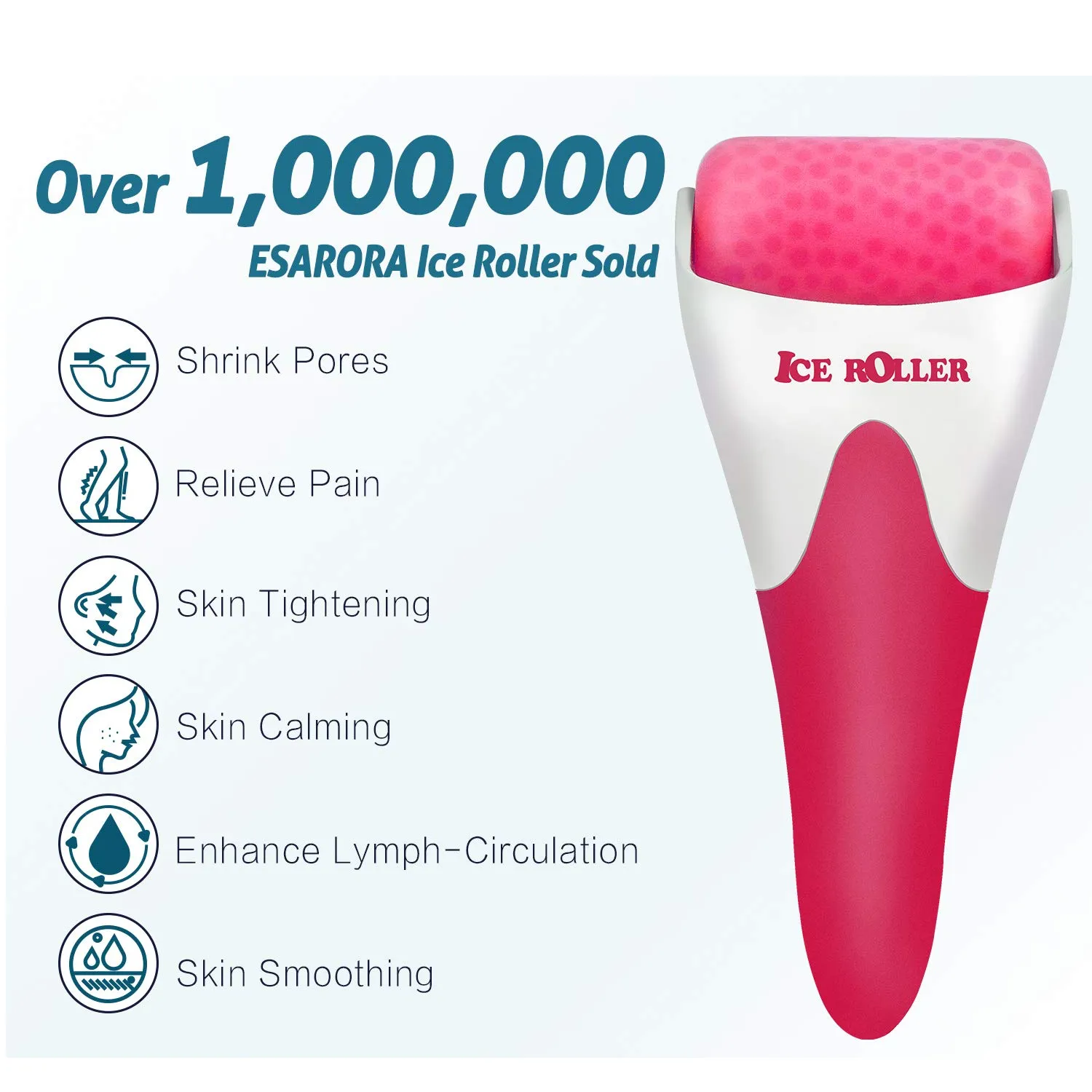 ESARORA Ice Roller For Face Eyes and Pain Relief