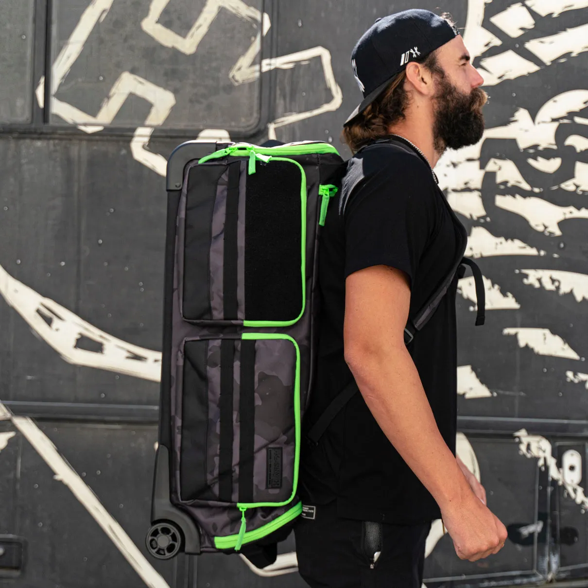 Expand 75L - Roller Gear Bag - Shroud Neon Green