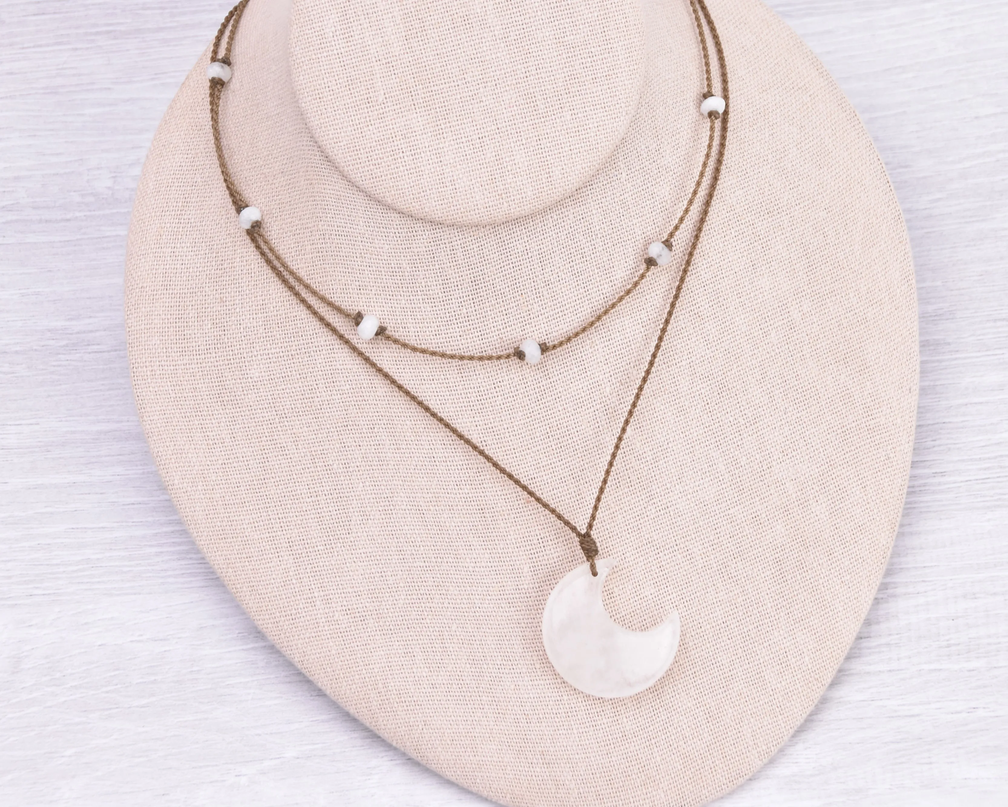 Moonstone Aura - Necklace Stack (10% off)