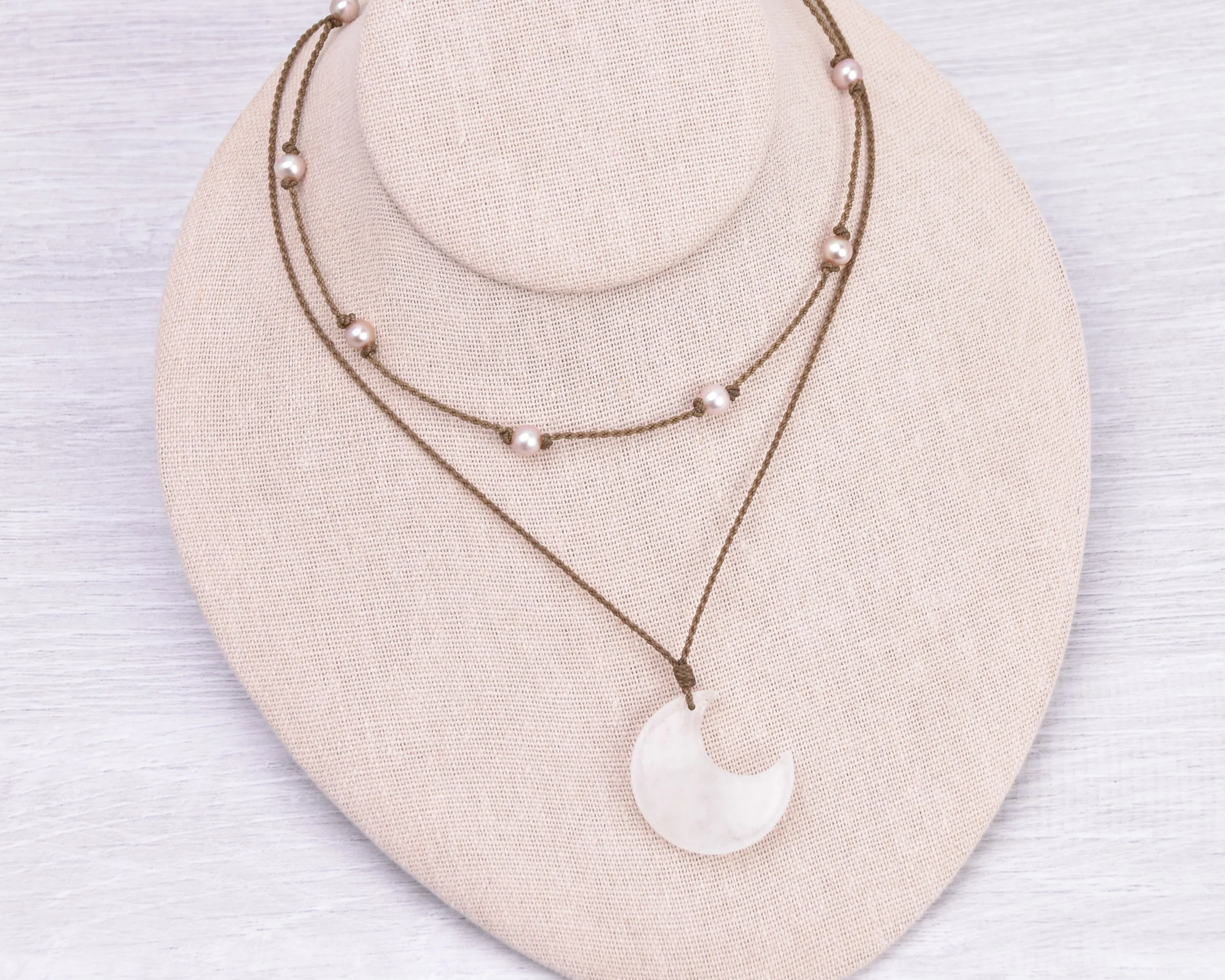 Moonstone Aura - Necklace Stack (10% off)