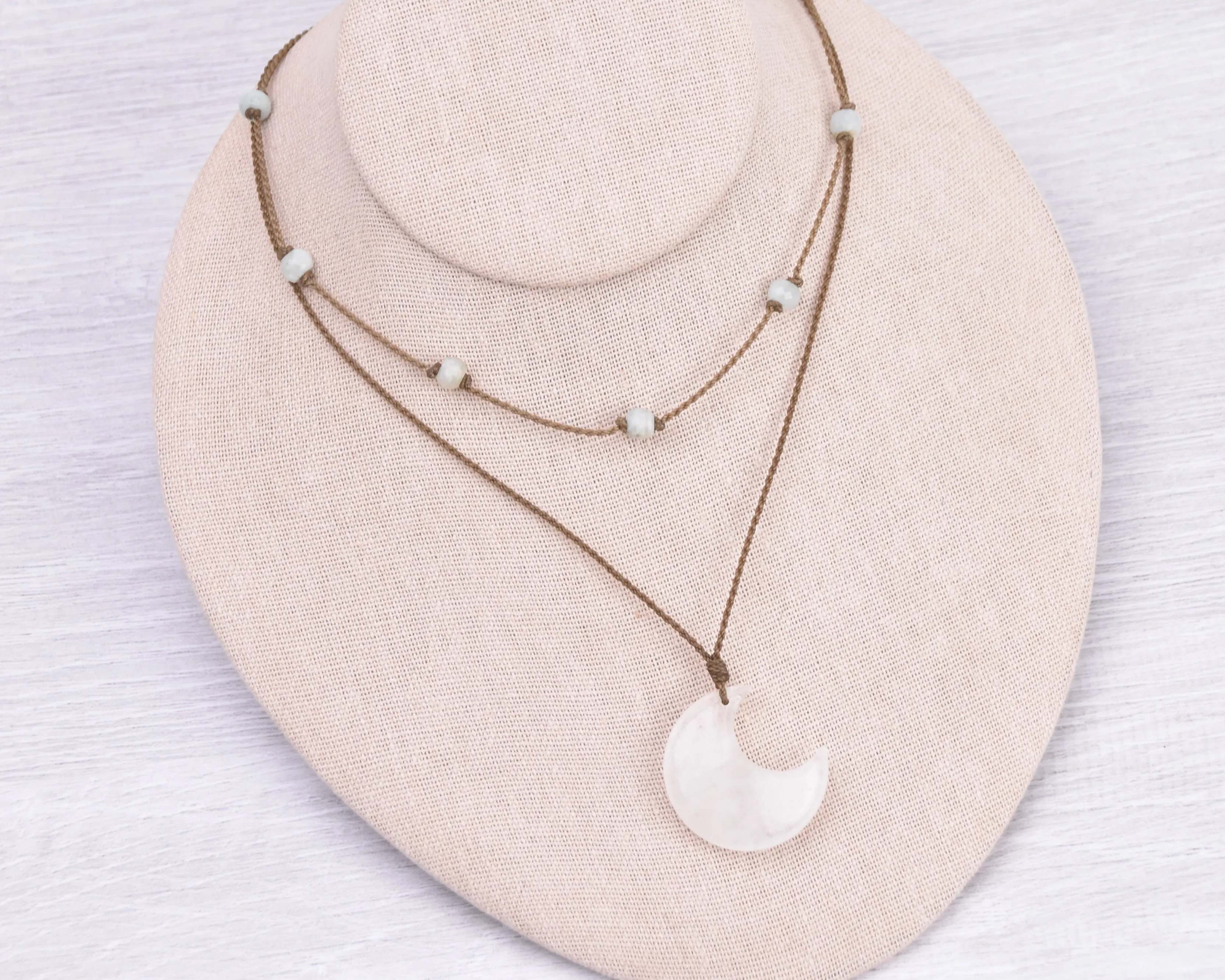Moonstone Aura - Necklace Stack (10% off)