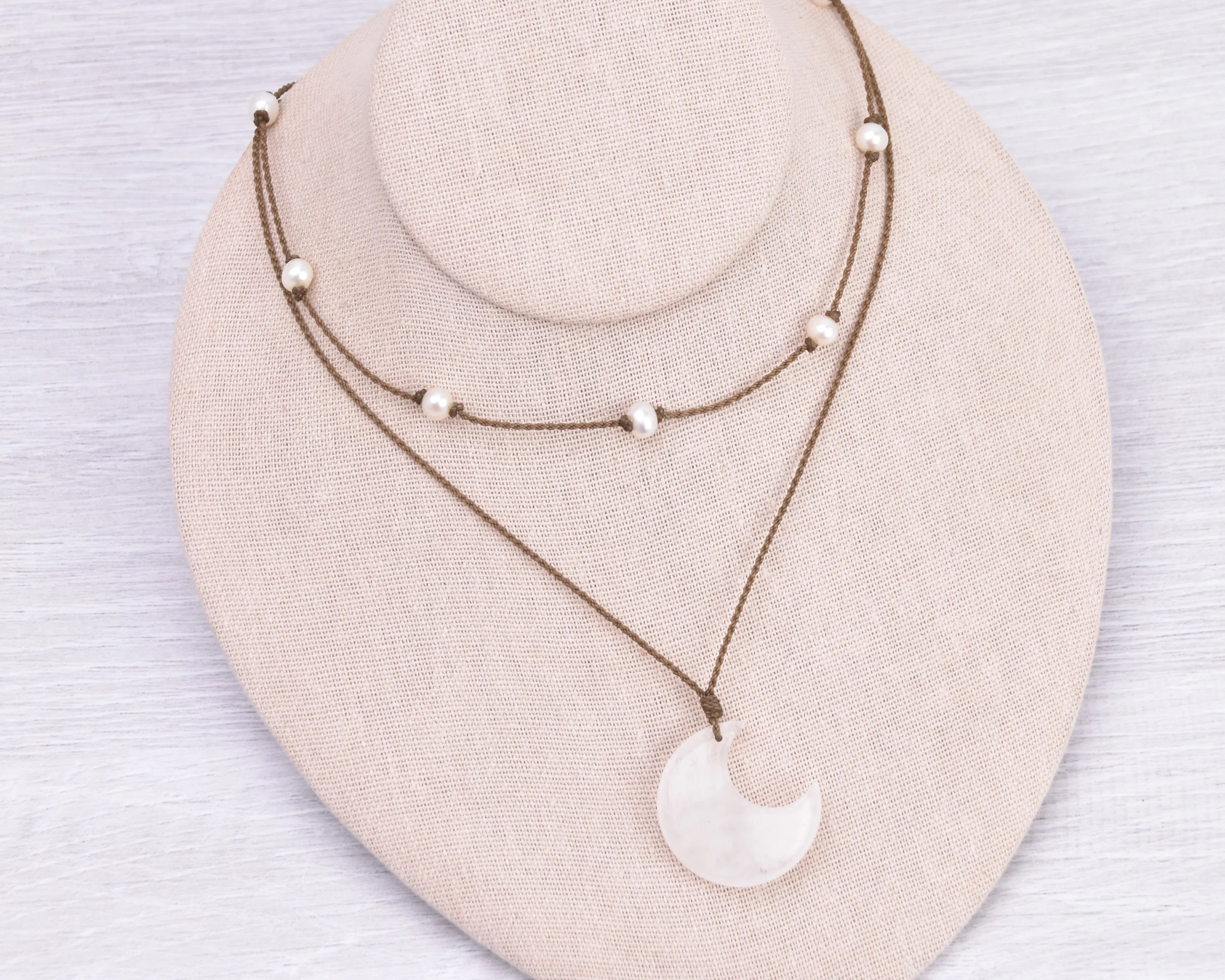 Moonstone Aura - Necklace Stack (10% off)