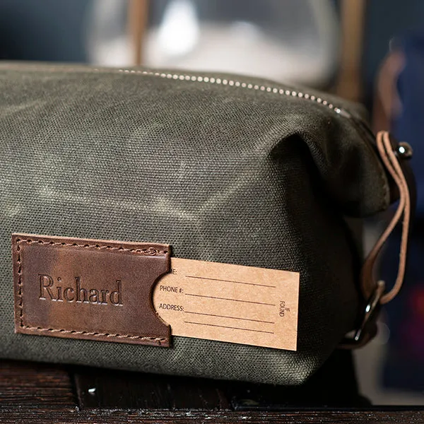 Personalized Small Toiletry Bag