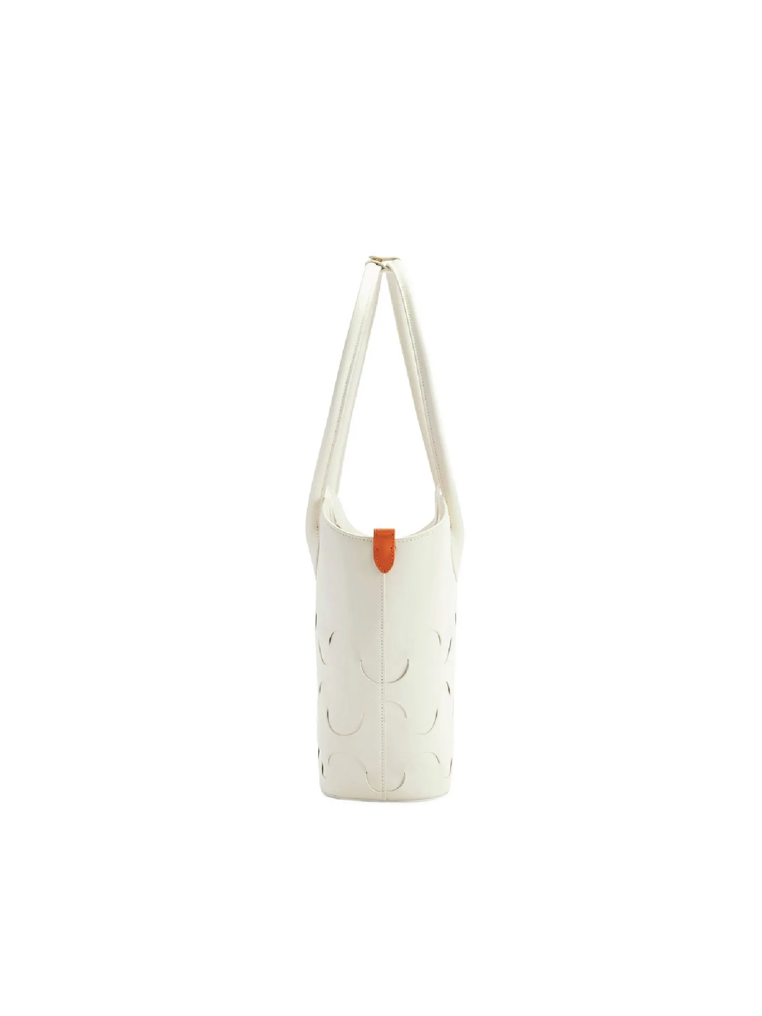 Quilted Impressions Wavy Tote Bag - White (Large)