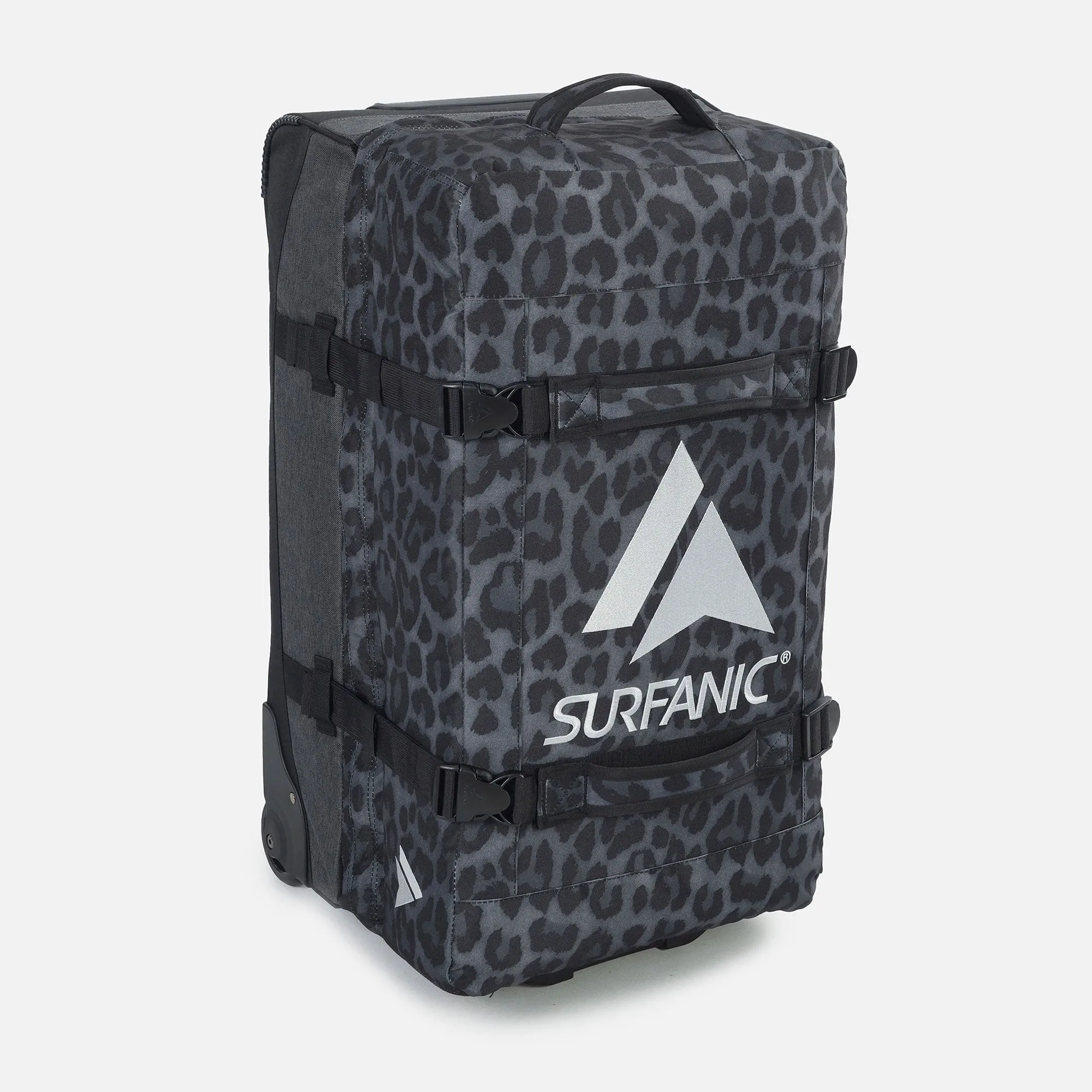 Surfanic Maxim 3.0 120L Roller Bag - Jet Black