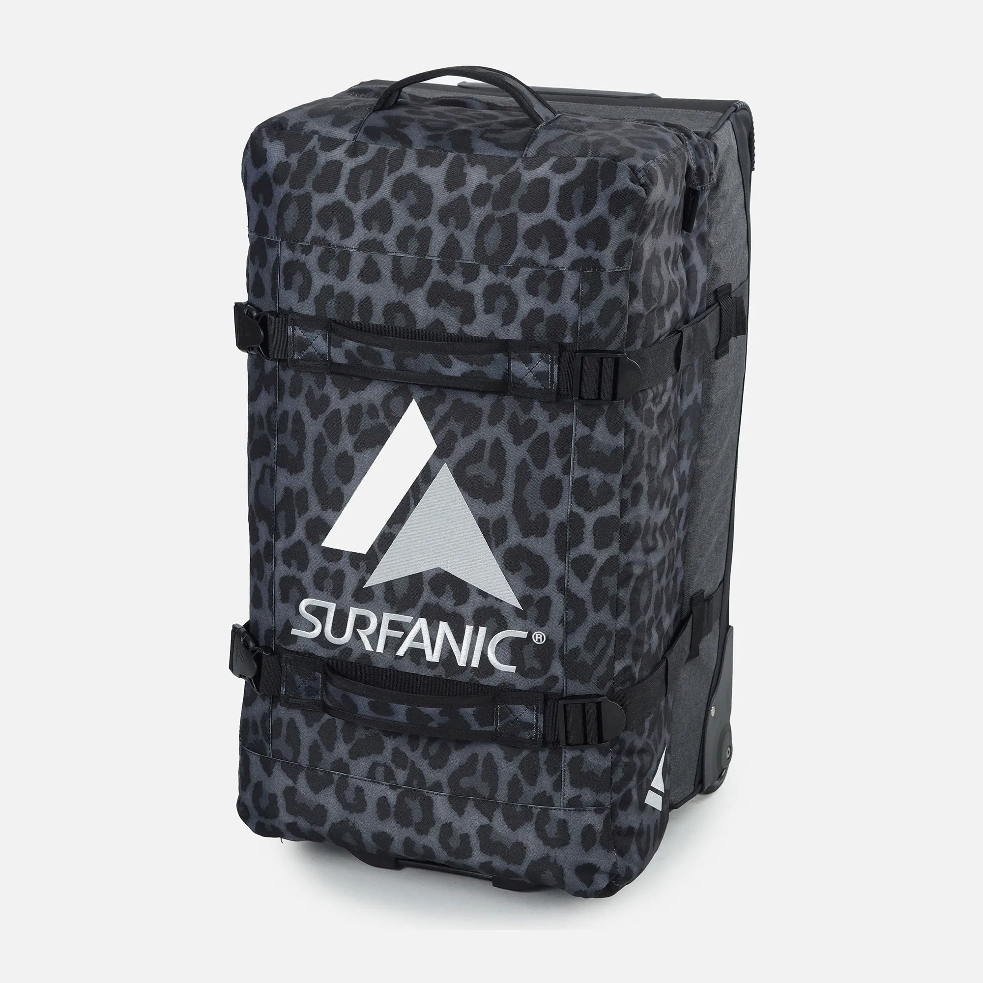 Surfanic Maxim 3.0 120L Roller Bag - Jet Black